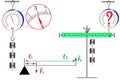 The problem with physics on the topic of simple mechanisms is a lever, you need to calculate the force that acts on the lever